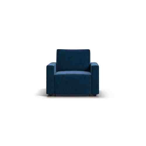 Кресло-кровать Оскар велюр Monolit синий арт. 531413