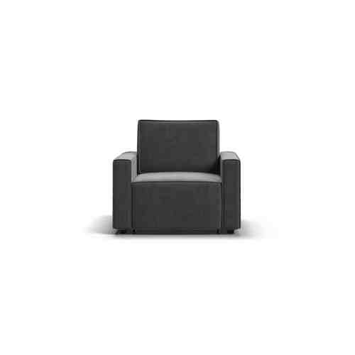Кресло-кровать Оскар велюр Monolit серый арт. 531412